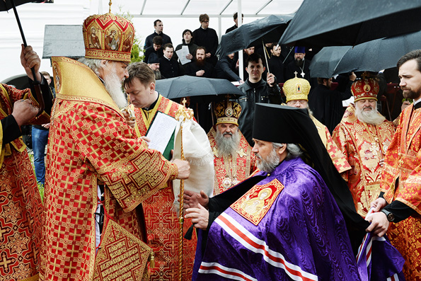 Слово Патриарха Кирилла при вручении архиерейского жезла епископу Чистопольскому и Нижнекамскому Пармену